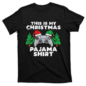 This Is My Christmas Pajama Shirts Video Games Boy Xmas T-Shirt