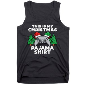 This Is My Christmas Pajama Shirts Video Games Boy Xmas Tank Top