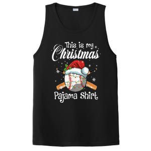 This Is My Christmas Baseball Pajama PosiCharge Competitor Tank