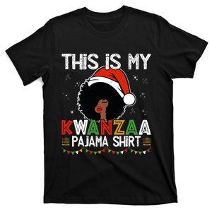 This Is My Kwanzaa Pajama Outfit Melanin African American T-Shirt