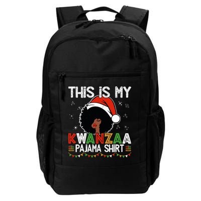 This Is My Kwanzaa Pajama Outfit Melanin African American Backpack