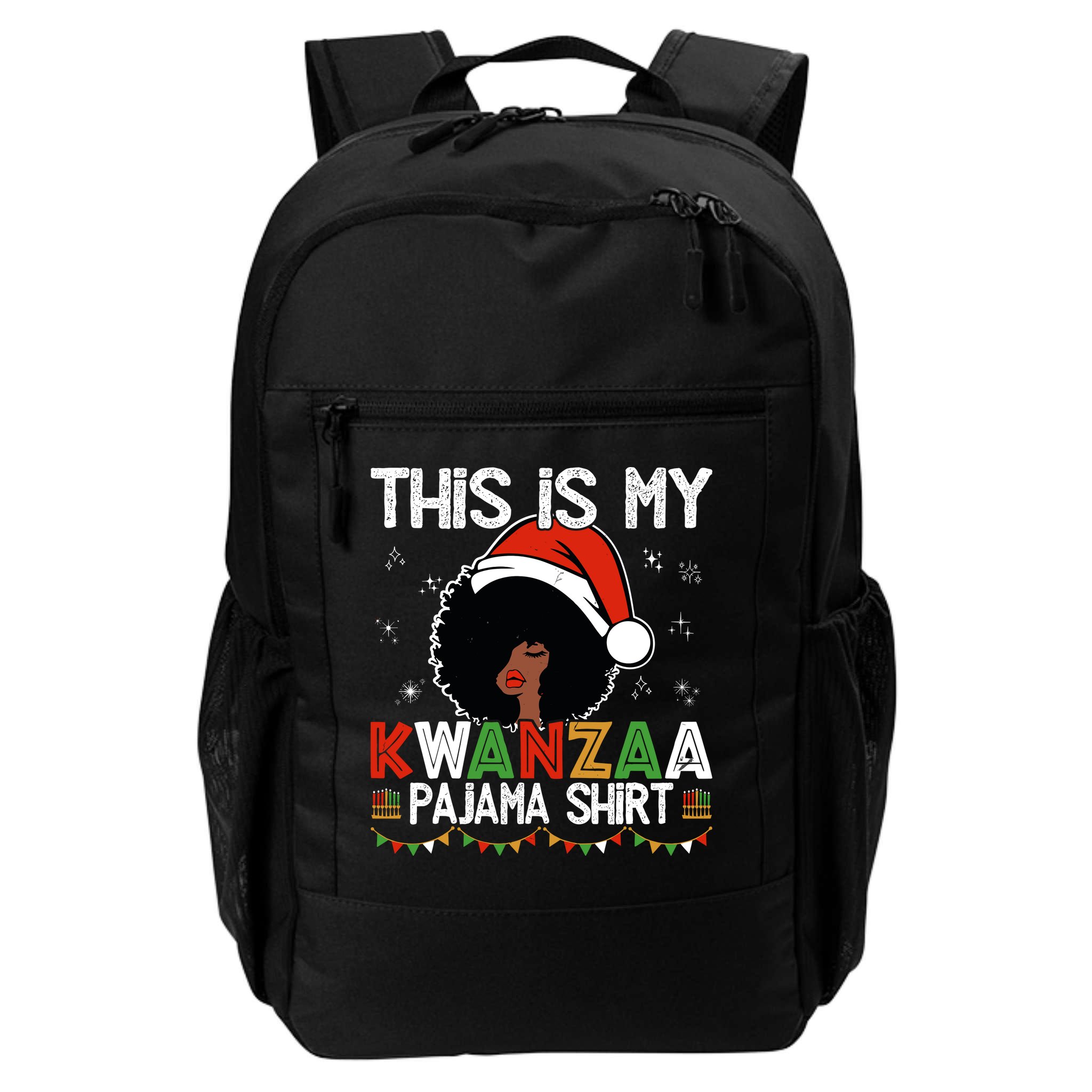 This Is My Kwanzaa Pajama Outfit Melanin African American Backpack