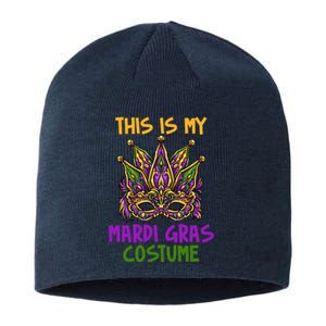 This Is My Mardi Gras Costume Festive Sustainable Beanie