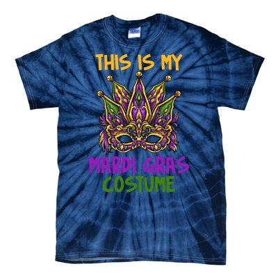 This Is My Mardi Gras Costume Festive Tie-Dye T-Shirt