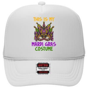 This Is My Mardi Gras Costume Festive High Crown Mesh Back Trucker Hat