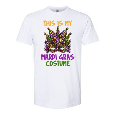 This Is My Mardi Gras Costume Festive Softstyle CVC T-Shirt