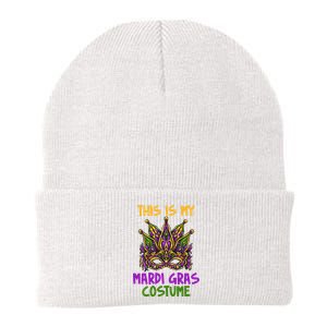 This Is My Mardi Gras Costume Festive Knit Cap Winter Beanie