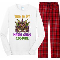 This Is My Mardi Gras Costume Festive Long Sleeve Pajama Set