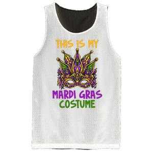 This Is My Mardi Gras Costume Festive Mesh Reversible Basketball Jersey Tank