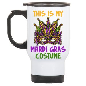 This Is My Mardi Gras Costume Festive Stainless Steel Travel Mug