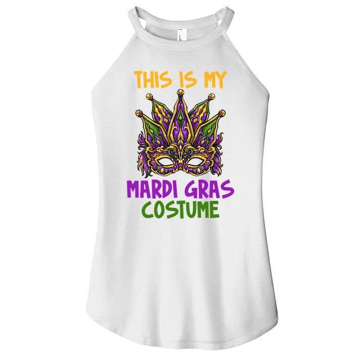 This Is My Mardi Gras Costume Festive Women's Perfect Tri Rocker Tank