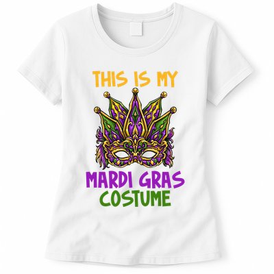 This Is My Mardi Gras Costume Festive Womens T-Shirt