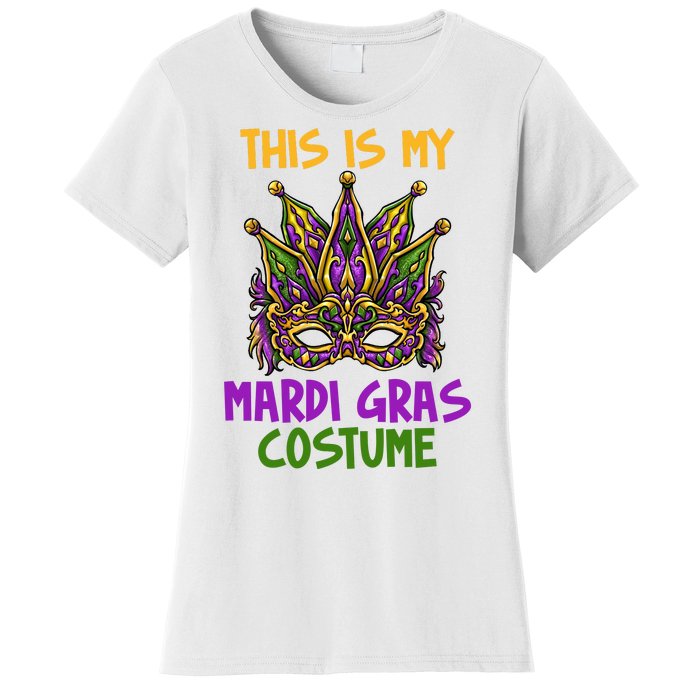 This Is My Mardi Gras Costume Festive Women's T-Shirt