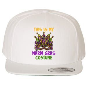 This Is My Mardi Gras Costume Festive Wool Snapback Cap