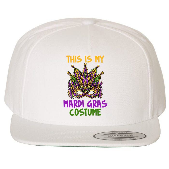 This Is My Mardi Gras Costume Festive Wool Snapback Cap