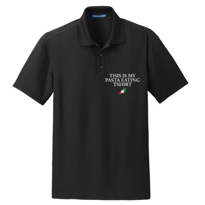 This Is My Pasta Eating Funny Italian Humor Italy Dry Zone Grid Polo