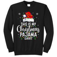 This Is My Christmas Pajama Lights Sweatshirt