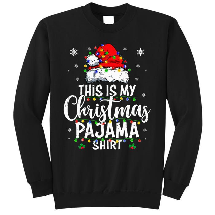 This Is My Christmas Pajama Lights Sweatshirt