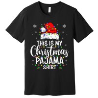 This Is My Christmas Pajama Lights Premium T-Shirt