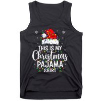 This Is My Christmas Pajama Lights Tank Top