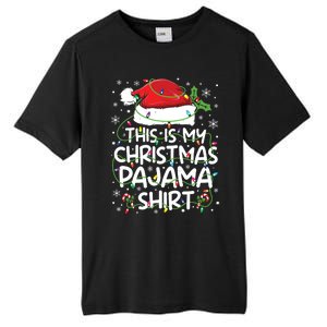 This Is My Christmas Pajamas Tall Fusion ChromaSoft Performance T-Shirt