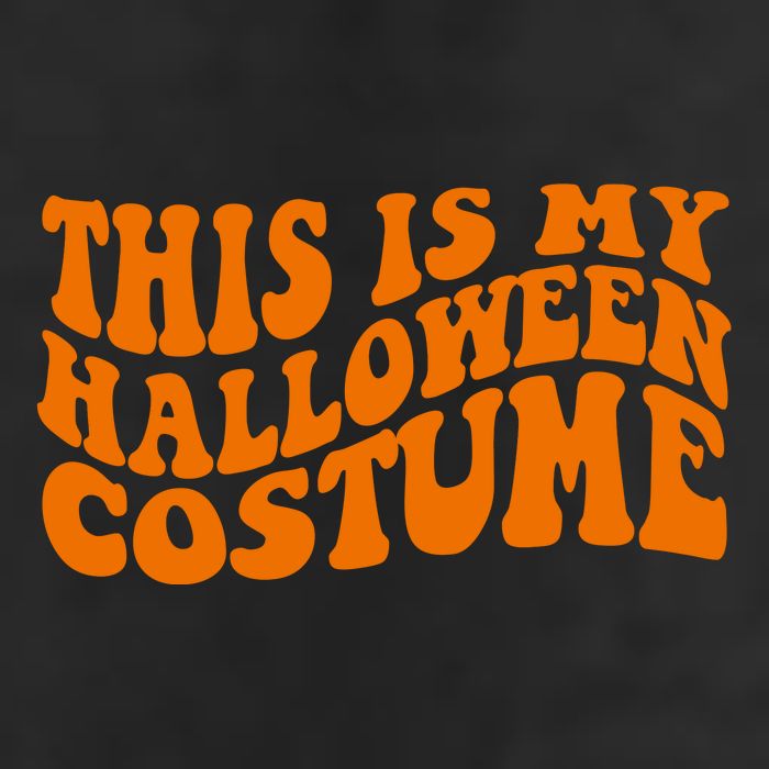 This Is My Halloween Costume Retro 7 Panel Mesh Trucker Snapback Hat