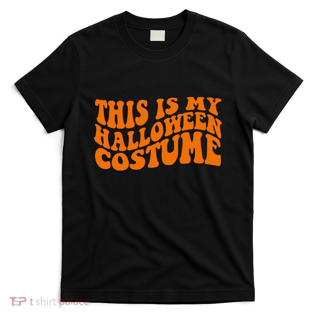 This Is My Halloween Costume Retro T-Shirt