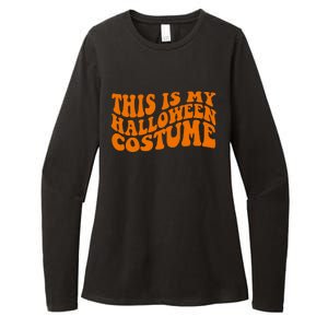 This Is My Halloween Costume Retro Womens CVC Long Sleeve Shirt