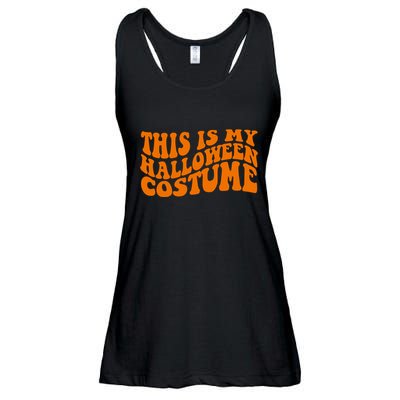 This Is My Halloween Costume Retro Ladies Essential Flowy Tank