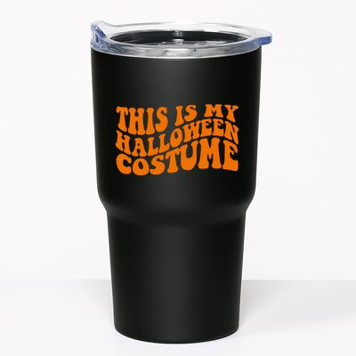 This Is My Halloween Costume Retro Tumbler