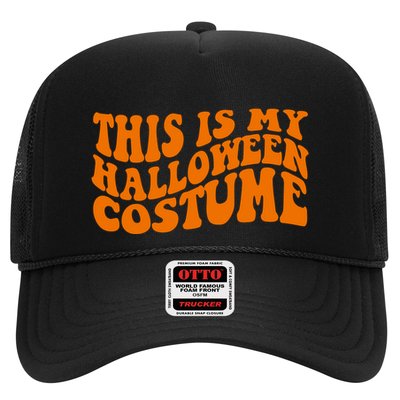 This Is My Halloween Costume Retro Hat