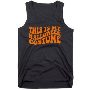 This Is My Halloween Costume Retro Tank Top