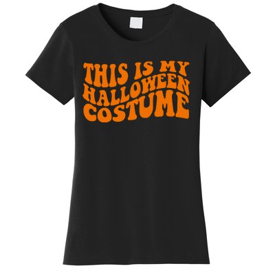 This Is My Halloween Costume Retro Women's T-Shirt