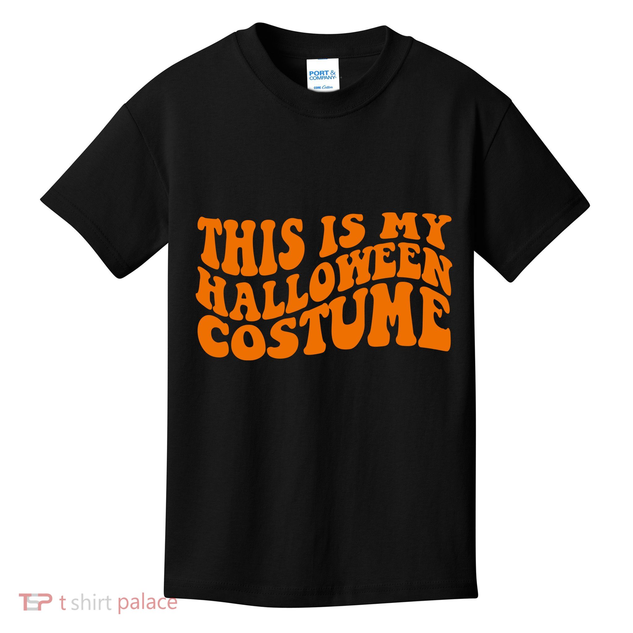 This Is My Halloween Costume Retro Kids T-Shirt