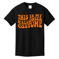 This Is My Halloween Costume Retro Kids T-Shirt