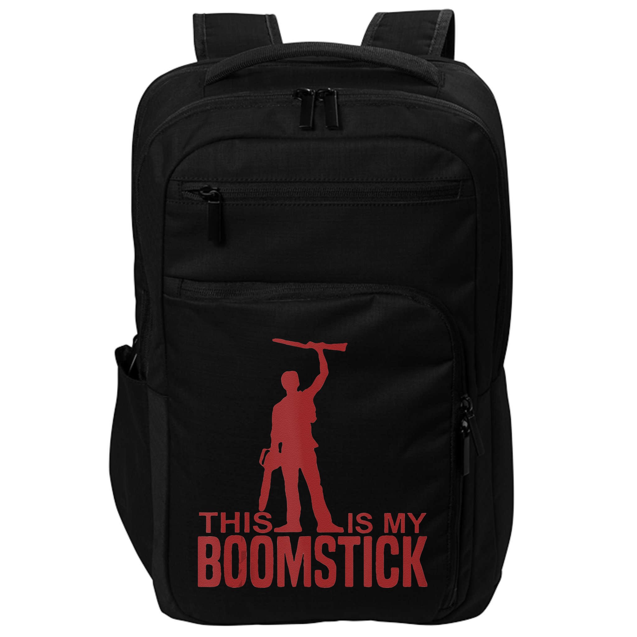 This Is My Boomstick Shotgun Chainsaw Dead Evil Halloween Gift Impact Tech Backpack