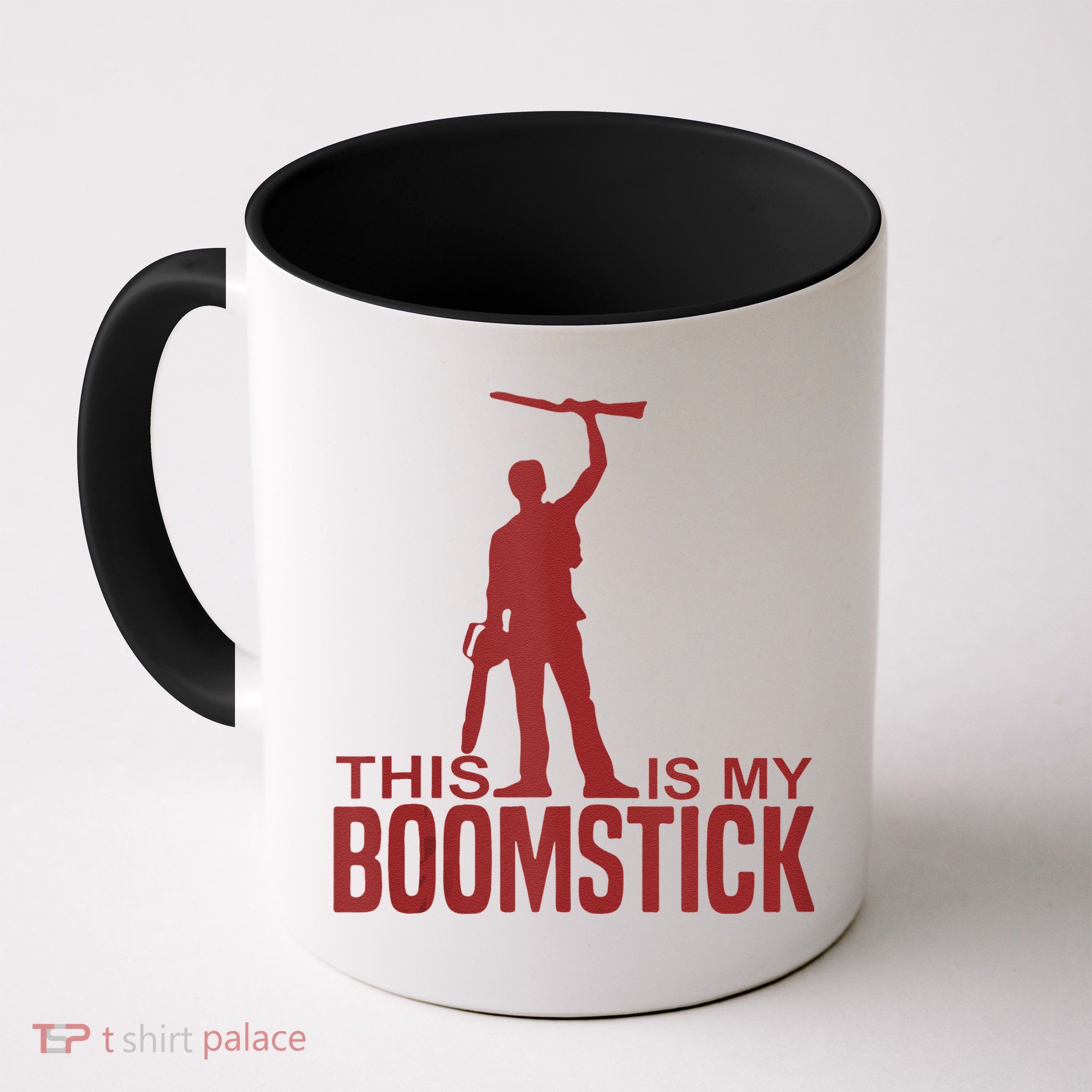 This Is My Boomstick Shotgun Chainsaw Dead Evil Halloween Gift Mug