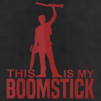 This Is My Boomstick Shotgun Chainsaw Dead Evil Halloween Gift 11oz C Handle Ceramic Mug