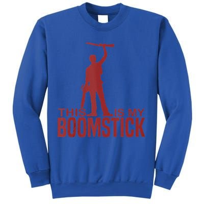 This Is My Boomstick Shotgun Chainsaw Dead Evil Halloween Gift Sweatshirt
