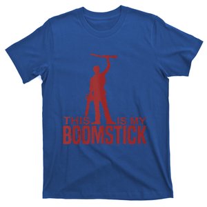 This Is My Boomstick Shotgun Chainsaw Dead Evil Halloween Gift T-Shirt