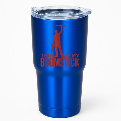 This Is My Boomstick Shotgun Chainsaw Dead Evil Halloween Gift Tumbler
