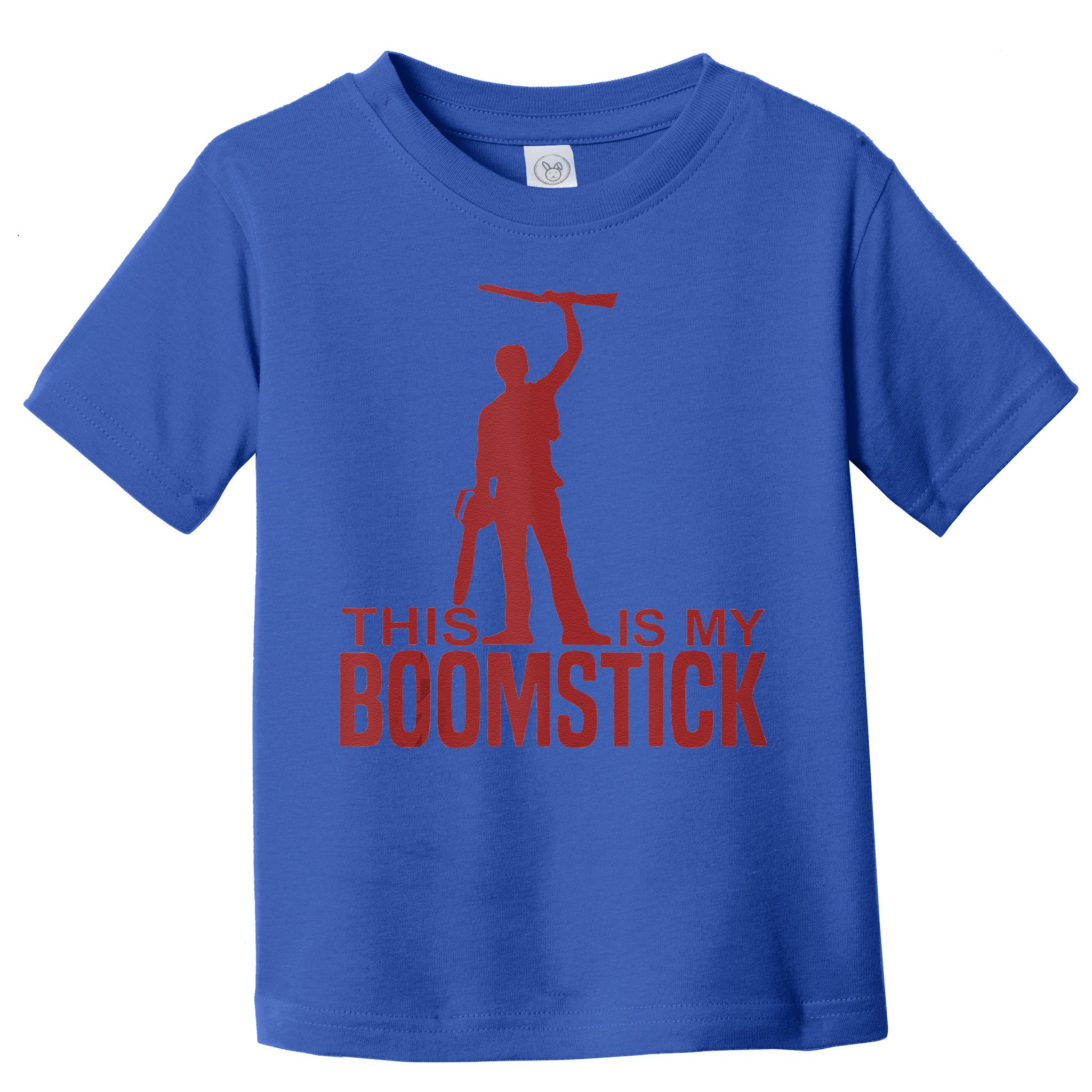 This Is My Boomstick Shotgun Chainsaw Dead Evil Halloween Gift Toddler T-Shirt