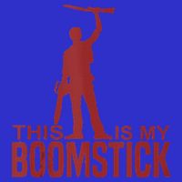 This Is My Boomstick Shotgun Chainsaw Dead Evil Halloween Gift Womens T-Shirt
