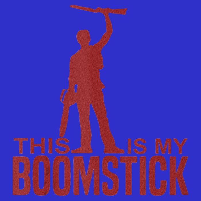 This Is My Boomstick Shotgun Chainsaw Dead Evil Halloween Gift Womens T-Shirt