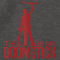 This Is My Boomstick Shotgun Chainsaw Dead Evil Halloween Gift Vector Backpack