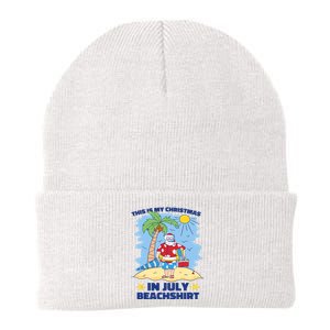 This Is My Christmas In July Beachshirt Funny Xmas Santa Knit Cap Winter Beanie