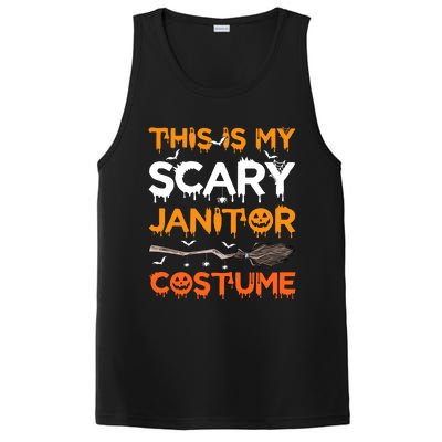 This Is My Scary Janitor Costume Halloween Gift PosiCharge Competitor Tank