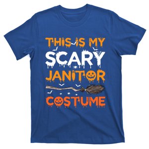 This Is My Scary Janitor Costume Halloween Gift T-Shirt