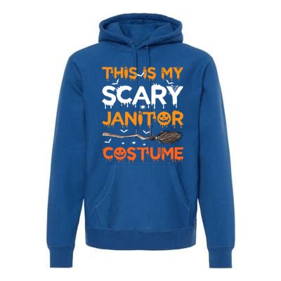 This Is My Scary Janitor Costume Halloween Gift Premium Hoodie