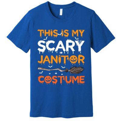 This Is My Scary Janitor Costume Halloween Gift Premium T-Shirt